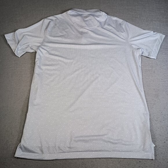 Peter Millar Summer Comfort Men's M Geometric AOP Golf Preppy Performance Polo - Picture 4 of 10